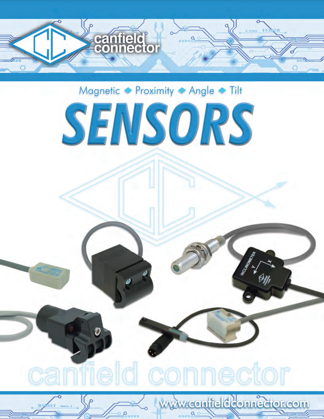 CANFIELD SENSORS CATALOG MAGNETIC, PROXIMITY, ANGLE, AND TILT SENSORS